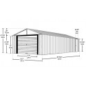 Arrow Murryhill 12x31 Steel Prefab Storage Shed Kit (BGR1231FG)