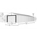 Arrow Murryhill 14x31 Steel Prefab Storage Shed Kit (BGR1431FG)