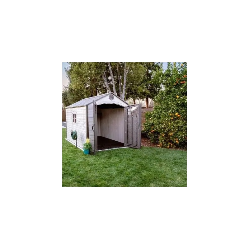 Lifetime 8 ft. x 10 ft. Outdoor Storage Shed - 60117