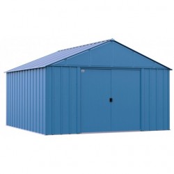 Arrow Classic Steel Storage Shed 12x12-Blue Grey (CLG1212BG0)