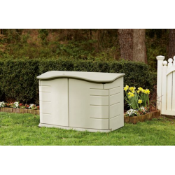 Rubbermaid Outdoor Storage Shed, XL Horizontal, H 47 - FG374701OLVSS, Material Handling and Storage