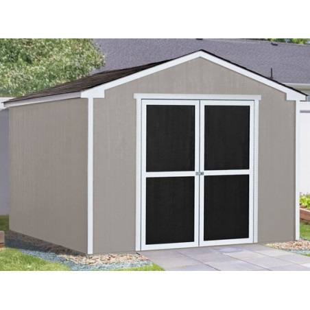 Handy Home Cumberland 10x12 Economical Wood Storage Shed Kit with Floor (18284-6)