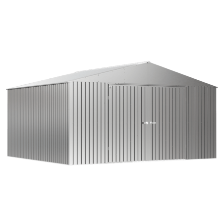 Arrow Elite 14x14 Steel Storage Shed - Galvalume (EG1414AB)