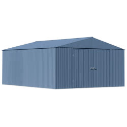 Arrow Elite 14x16 Steel Storage Shed - Blue Grey (EG1416BG)