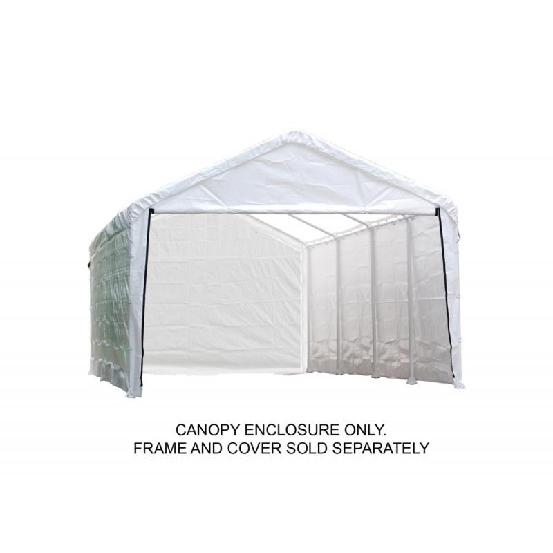 Shelter Logic 1230 Canopy Enclosure Kit White (25779)