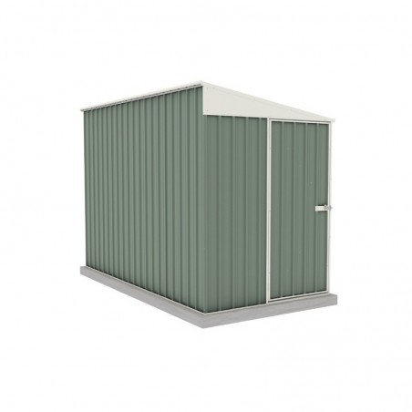 Absco-Durango  5 x 10 Metal Bike Shed - Pale Eucalypt (AB1144)