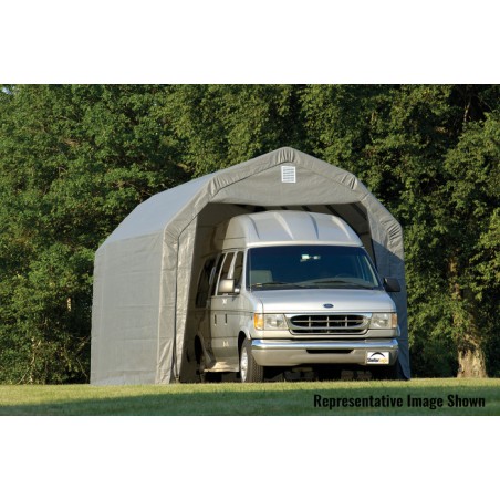 ShelterLogic 12x28 ShelterCoat Garage Barn - Gray (90253)