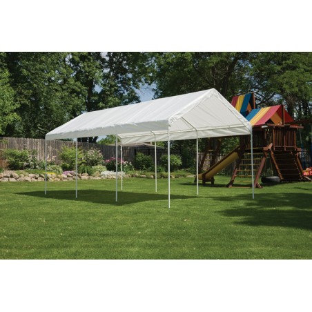 ShelterLogic 10 x 20 MaxAP Canopy 8 Legs - White (23522)