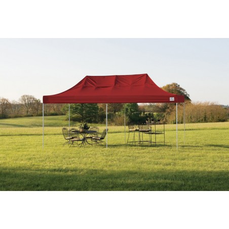 ShelterLogic 10x20 Pop-up Canopy Kit - Red (22537)