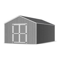 Little Cottage Co. Value Gable 12x24 Wood Shed Kit (12x24 VGS-PC)