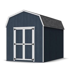 Little Cottage Co. 8x12 Value Gambrel Barn Shed Kit w/ 6' Sidewalls (8x12 VGB-6-PC)