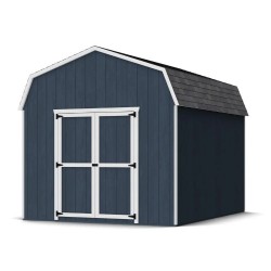 Little Cottage Co. 10x12 Value Gambrel Barn Shed Kit w/ 6' Sidewalls (10x12 VGB-6-PC)