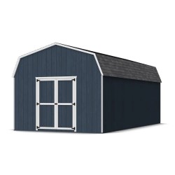 Little Cottage Co. 12x24 Value Gambrel Barn Shed Kit w/ 6' Sidewalls (12x24 c-6-PC)