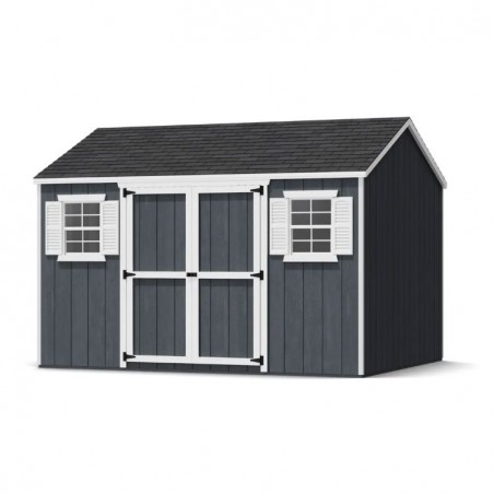 Little Cottage Co. Value Workshop 10x12 Wood Shed Kit (10x12-VWS-WPC)