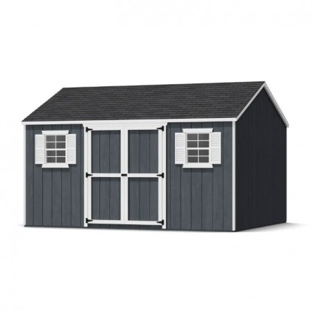 Little Cottage Co. Value Workshop 12x14 Wood Shed Kit (12x14-VWS-WPC)