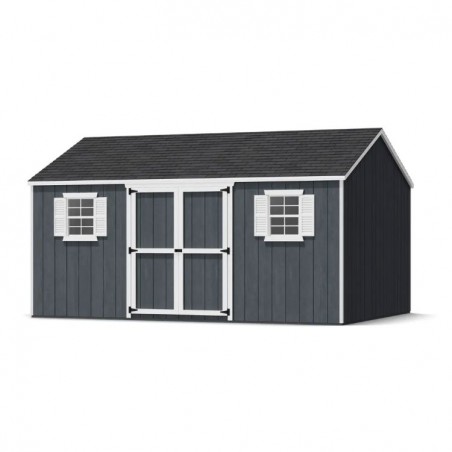 Little Cottage Co. Value Workshop 12x16 Wood Shed Kit (12x16-VWS-WPC)