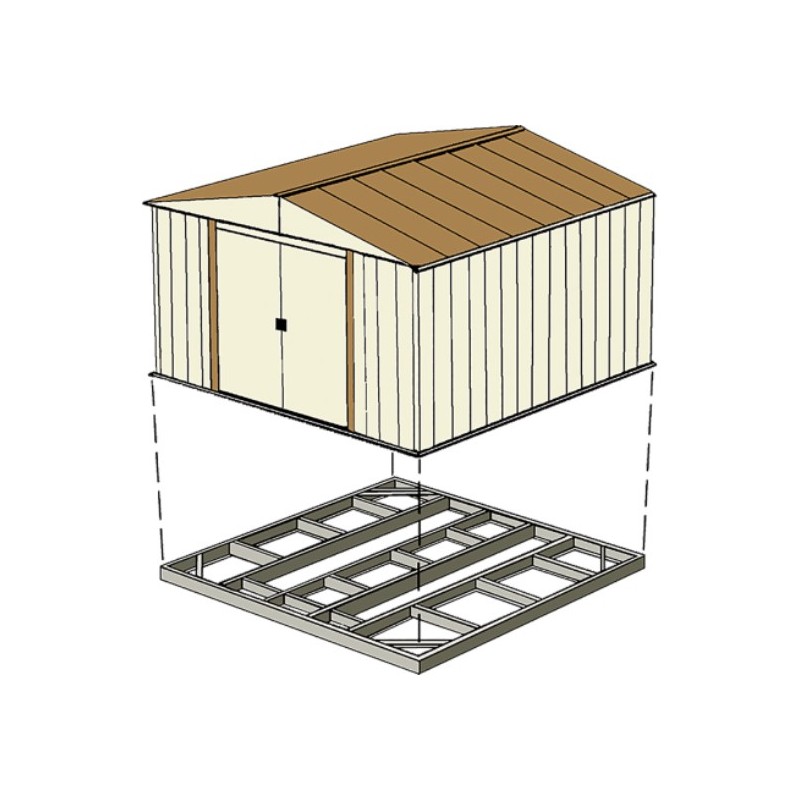 Arrow Storage Sheds Foundation Base Kit 6x5 Or 4x7 Fdn477 0956