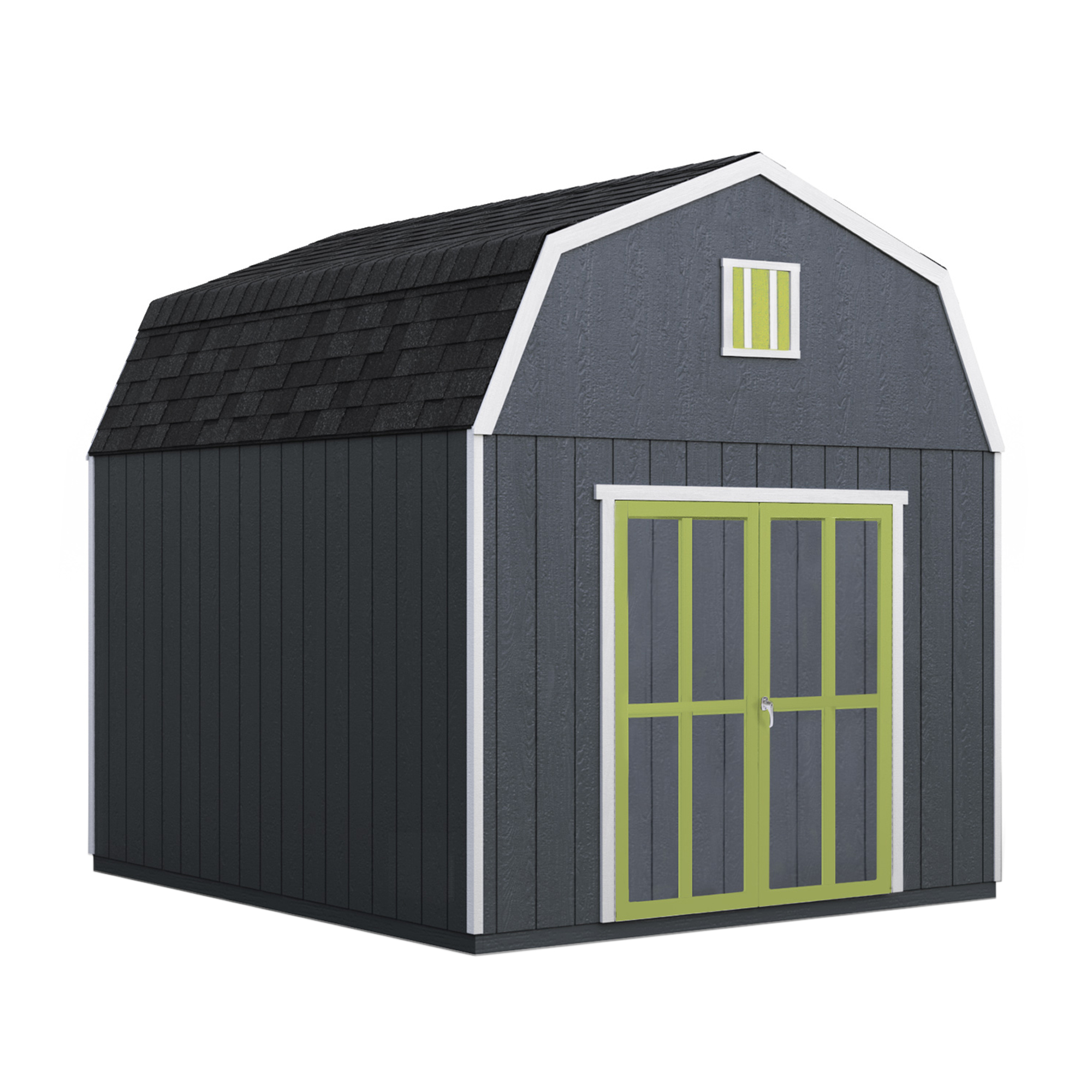 Handy Home 10x14 Braymore Wood Storage Shed Kit (19454-2)