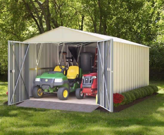 Arrow Commander 10x15 Storage Building Kit (CHD1015) - Perfect storage for your equipment.
