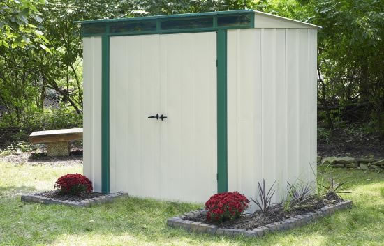 Arrow EuroLite 10x4 Lean Too Shed Kit (ELPHD104) - Gives beauty to any backyard setting whilst providing storage for your belonging.