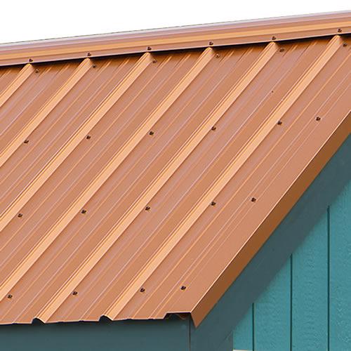 Best Barns Aspen 12x8 Wood Storage Shed Kit (aspen_128) Optional Metal Roof Kit 