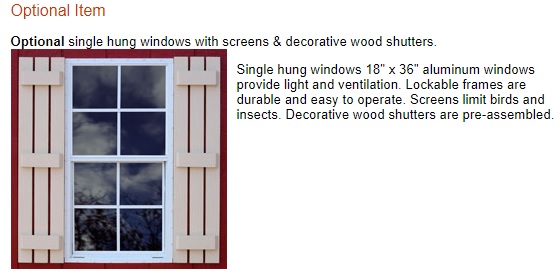 Best Barns Tahoe 12x16 Wood Storage Garage Shed Kit (tahoe_1216) Optional Windows