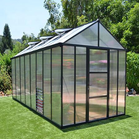 Palram 8x16 Glory Greenhouse Kit (HG5616) This greenhouse will minimize the outside threats to your plants. 
