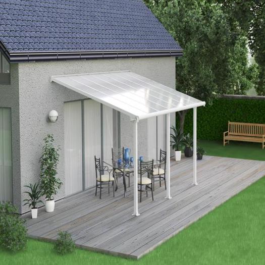 Palram Olympia 10x14 Patio Cover - White (HG8814W) This patio cover will make you comfortable and relax through the year round. 